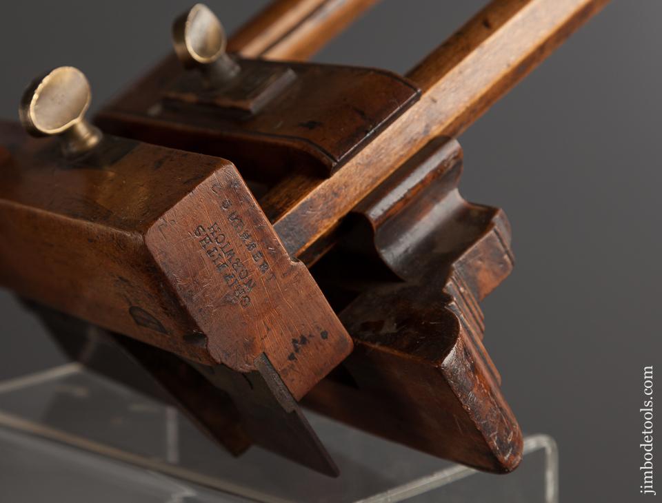 Rare and Fine! GRIFFITHS NORWICH Bridle Plough Plow Plane with Ebony Side Handle circa 1803-1958 FINE - 77941