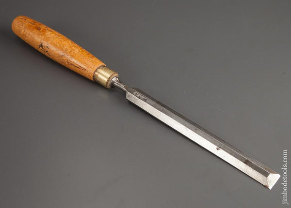 Long Thin 3/4 x 14 1/4 inch MARPLES Boxwood Handled English Paring Chisel - 77964