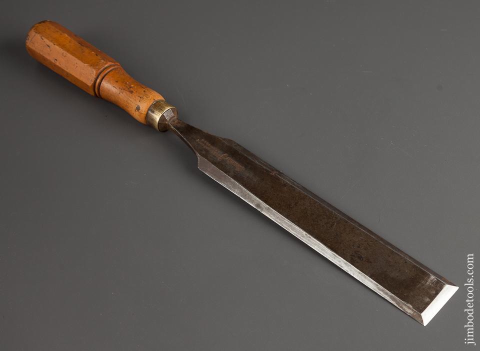 Long Thin HOWARTH 1 1/2 x 16 inch Boxwood Handled English Paring Chisel - 77967