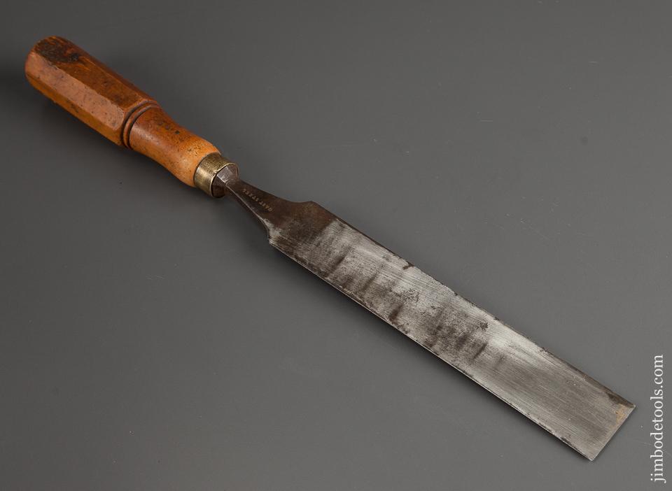 Long Thin HOWARTH 1 1/2 x 16 inch Boxwood Handled English Paring Chisel - 77967