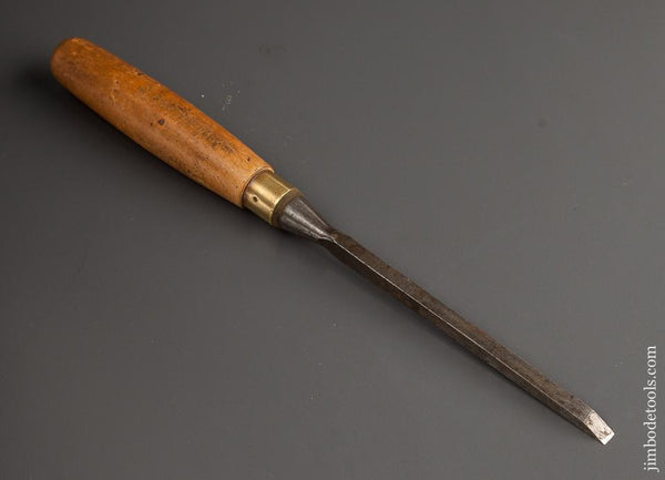 Fine MARPLES 1/4 x 12 inch Boxwood Handled Mortise Chisel - 77971