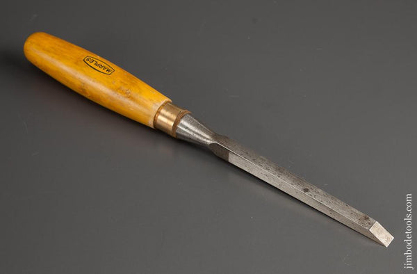 FINE 3/8 x 12 inch MARPLES Boxwood Handled Mortise Chisel - 77972