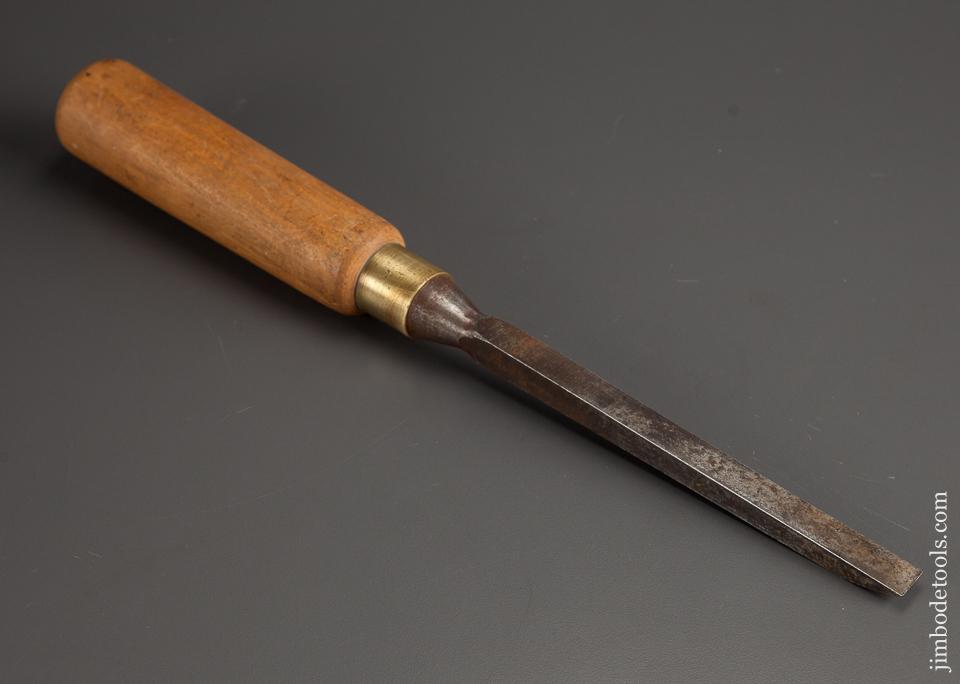 FINE 7/16 x 13 inch SORBY Boxwood Handled Mortise Chisel - 77976