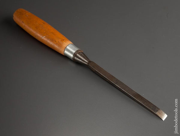 Fine 3/8 x 13 inch MARPLES Boxwood Handled Mortise Chisel - 77979