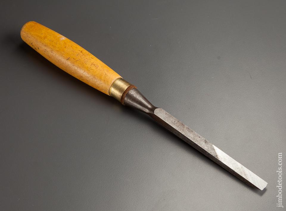FINE 3/8 x 12 inch MARPLES Boxwood Handled Mortise Chisel - 77980