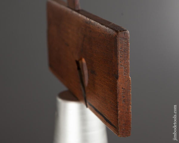 1/2 inch Non-Skew VARVILL & SON YORK Rabbet Plane circa 1829-40 GOOD+