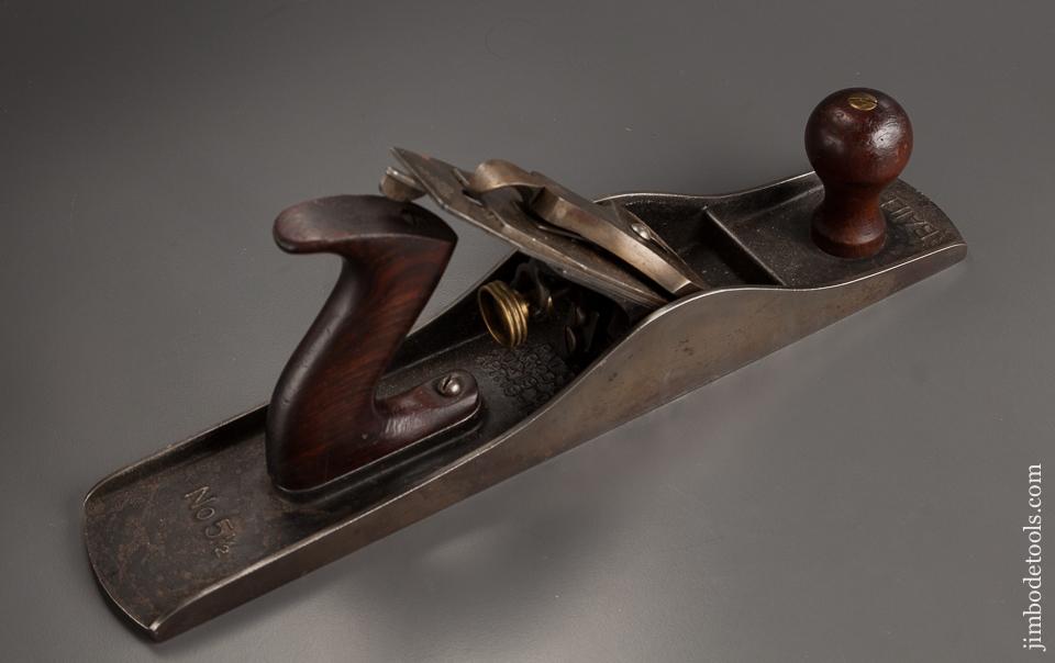 STANLEY No. 5 1/2 Jumbo Jack Plane Type 11 circa 1910-18 - 77994