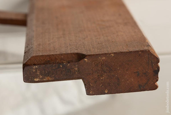 18th Century SLEEPER 9 7/8 inch Crispy Complex Molding Plane EXTRA FINE - 78030U