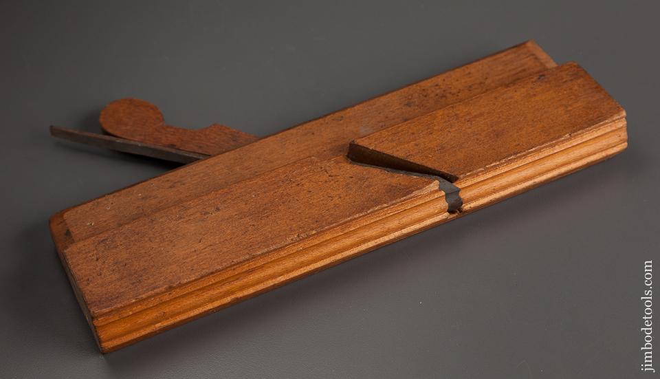 18th Century SLEEPER 9 7/8 inch Crispy Complex Molding Plane EXTRA FINE - 78030U
