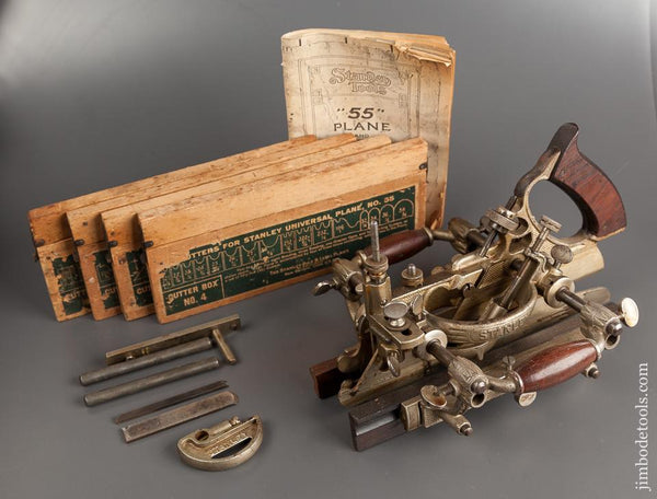Great User! STANLEY No. 55 Combination Plane COMPLETE and Ready to Use! SWEETHEART - 78039