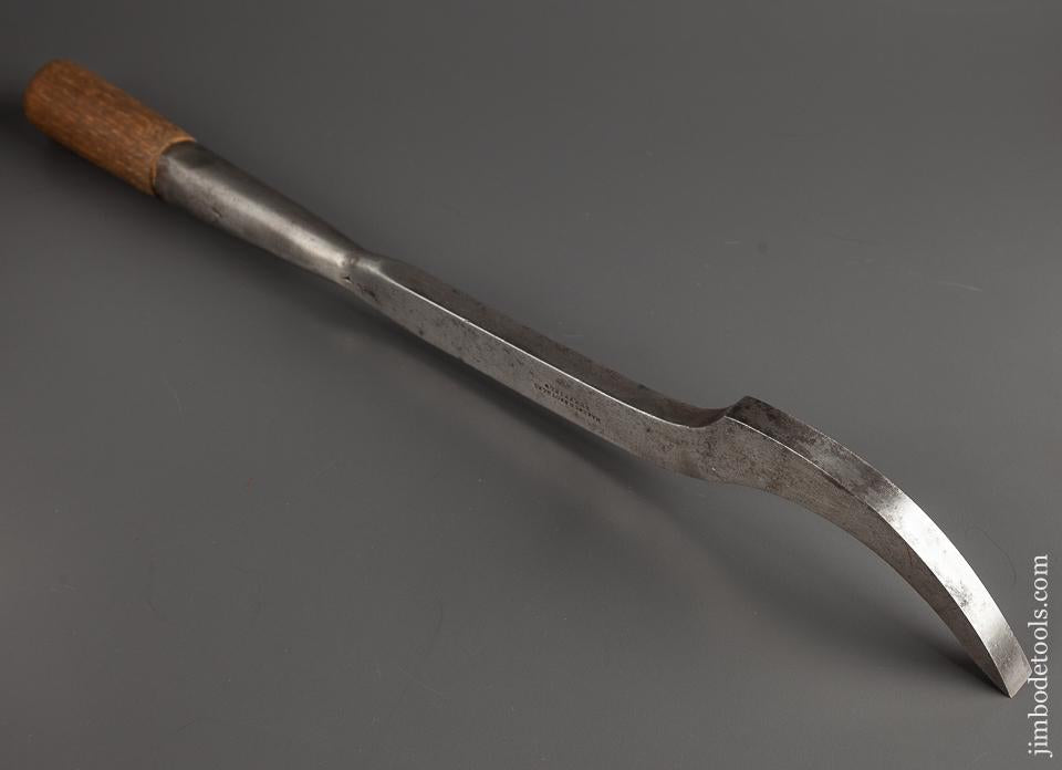 1/2 x 19 inch MARSDEN Ash-Handled Swan Neck Mortise Chisel - 78062R