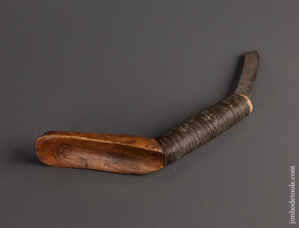 Early Maine Native American Crooked Knife - 78063R