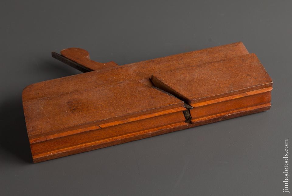 1 1/2 inch Wide T.J. M'MASTER & CO. AUBURN NY Complex Molding Plane circa 1825-39 EXTRA FINE  - 78064R