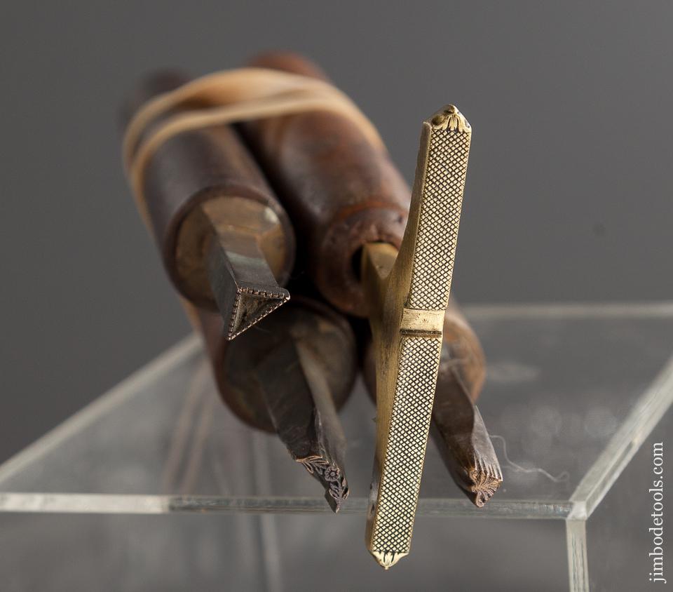 Collection of Four Bookbinder's Stamps - 78067R