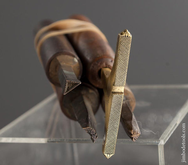 Collection of Four Bookbinder's Stamps - 78067R