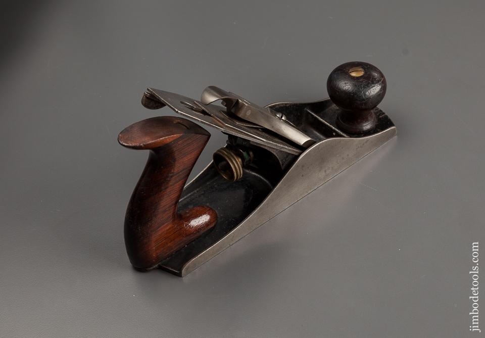 Superb STANLEY No. 4 Smooth Plane Type 5 circa 1885-88 NEAR MINT in Original Green Box! - 78092