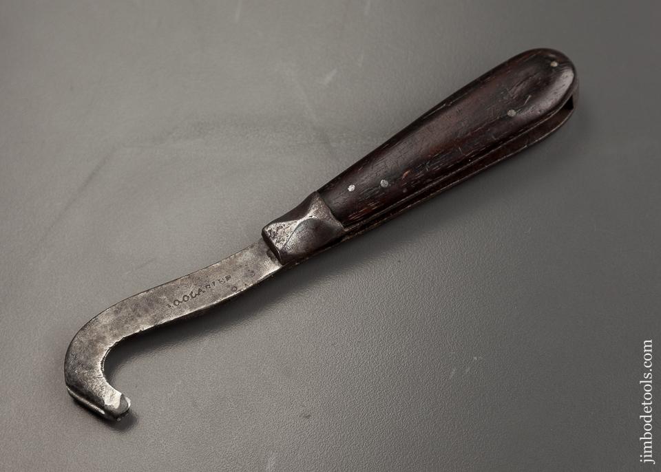 Early O. GLASIER Folding Rosewood Handled Race Knife - 78097RU