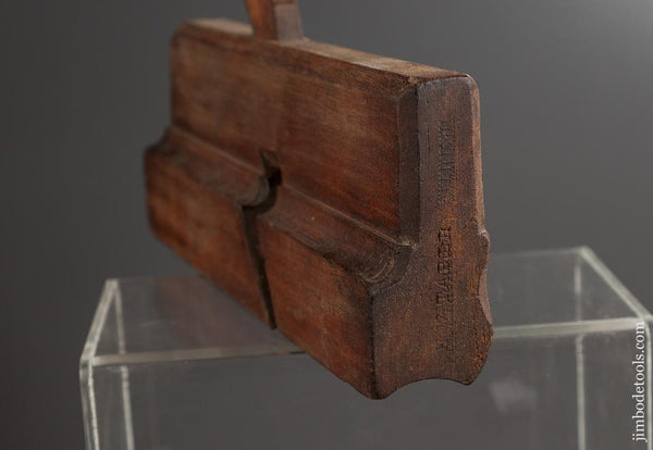 18th Century B. SMITH Yellow Birch Hollow Molding Plane  FINE - 78102R