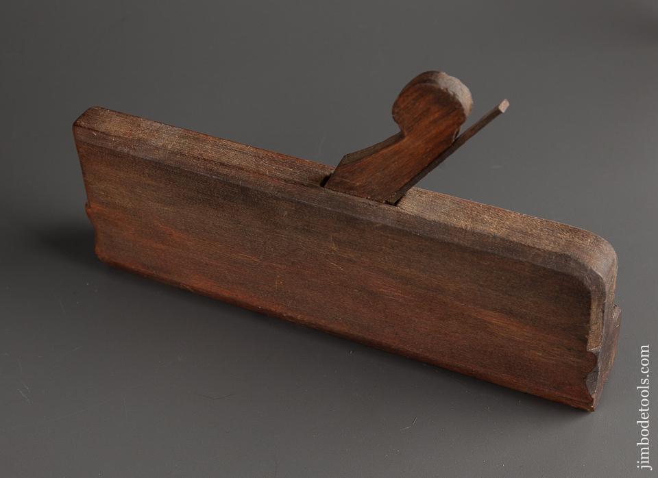 18th Century B. SMITH Yellow Birch Hollow Molding Plane  FINE - 78102R