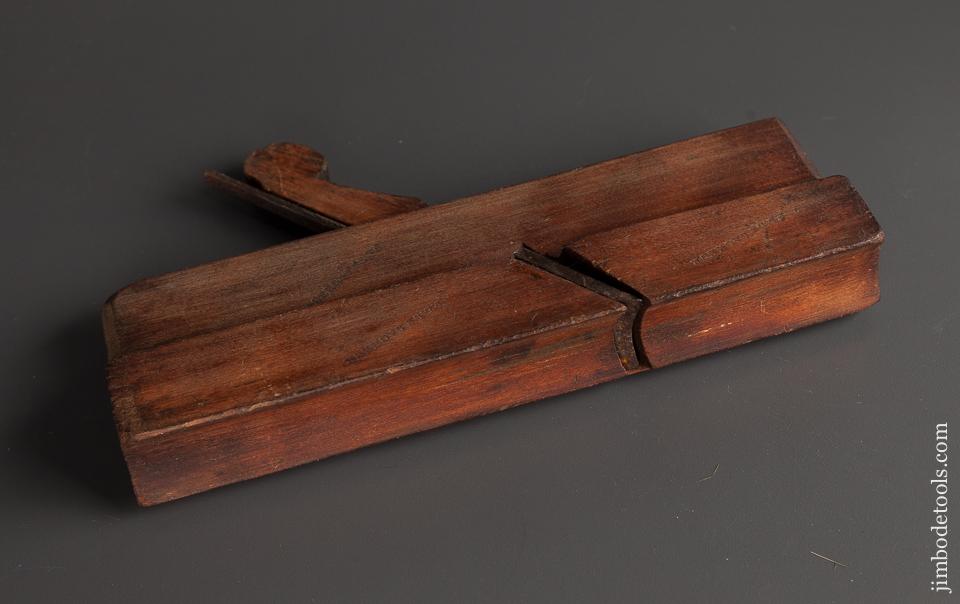 18th Century B. SMITH Yellow Birch Hollow Molding Plane  FINE - 78102R