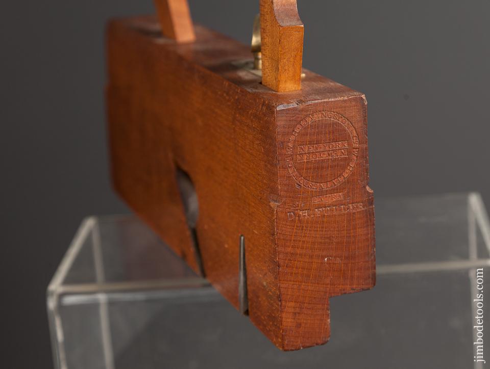 6/8 inch W.H. LIVINGSTON NEW YORK Dado Plane circa 1840-66 EXTRA FINE - 78119R