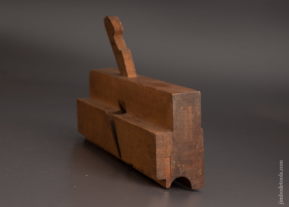 UNUSED 8/8 inch J. KELLOGG AMHERST MS Side Bead Molding Plane circa 1860 EXTRA FINE - 78136