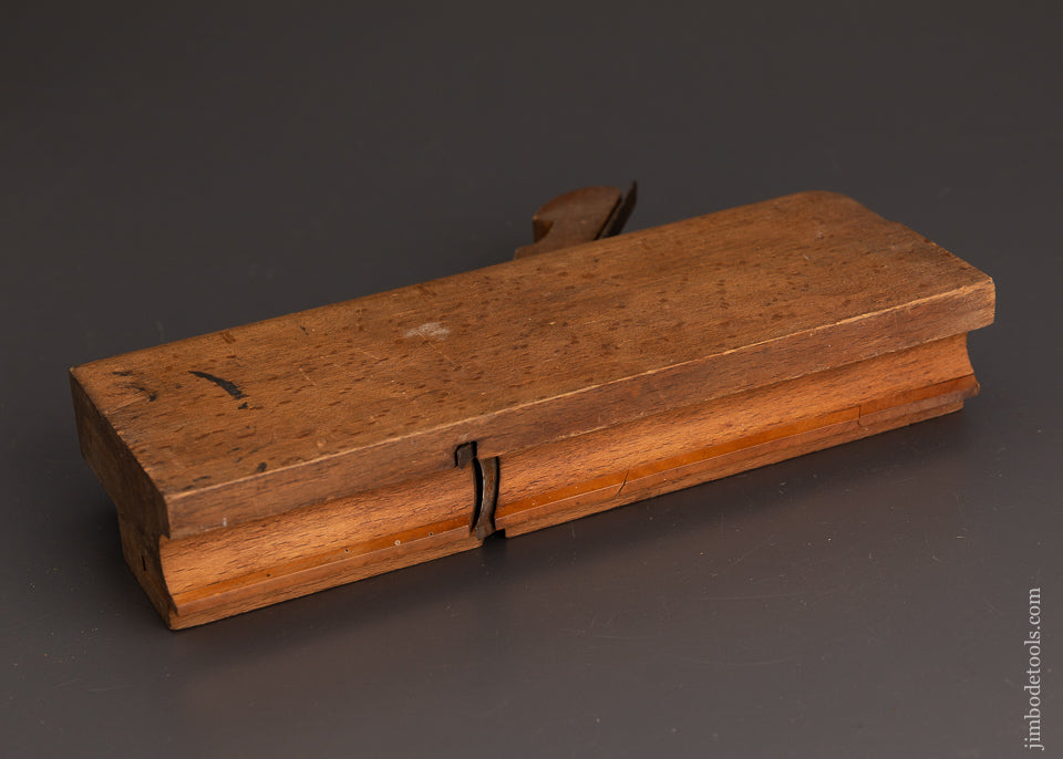 UNUSED 8/8 inch J. KELLOGG AMHERST MS Side Bead Molding Plane circa 1860 EXTRA FINE - 78136