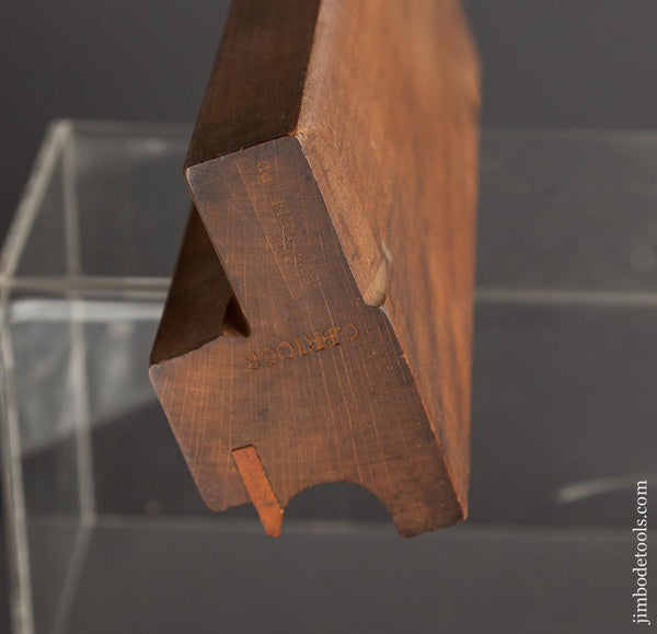 UNUSED! 8/8 inch Side Bead JOHN M TABER NEW BEDFORD MA Molding Plane circa 1820-72 EXTRA FINE - 78137