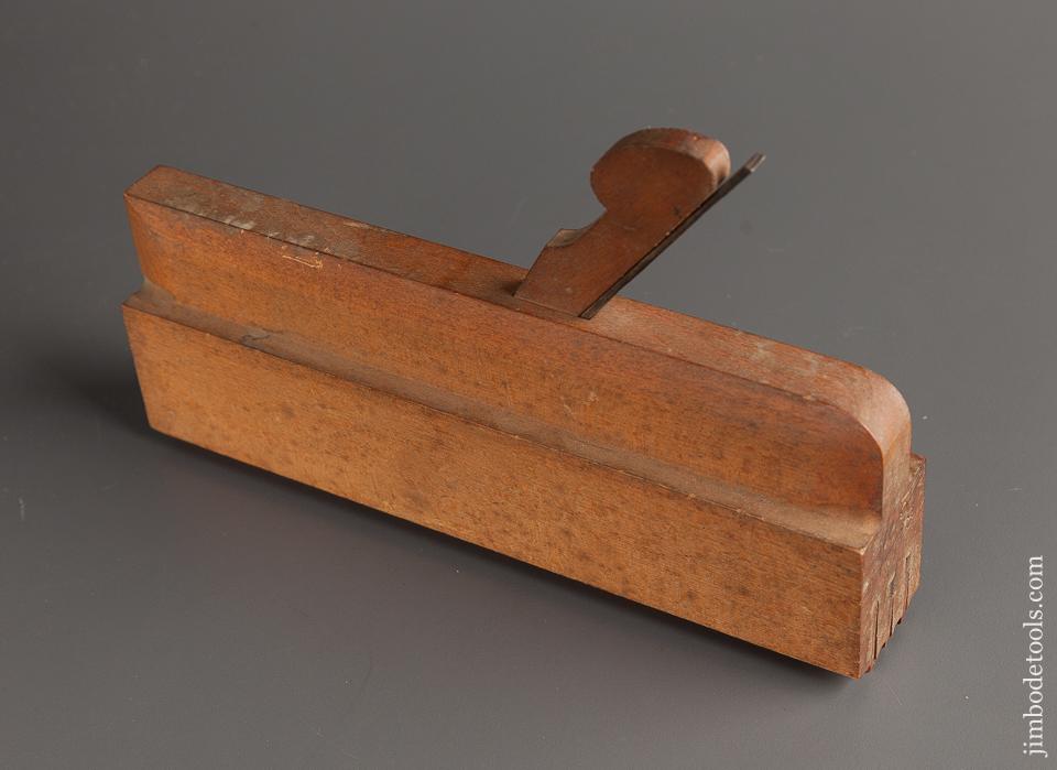UNUSED 3/8 inch E. BALDWIN Double Bead Molding Plane circa 1807-29 MINT - 78140RU