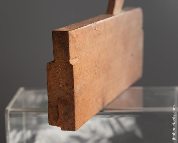 Unused! 1/8 inch A. HOWLAND & CO Side Bead Molding Plane circa 1840 EXTRA FINE - 78141R