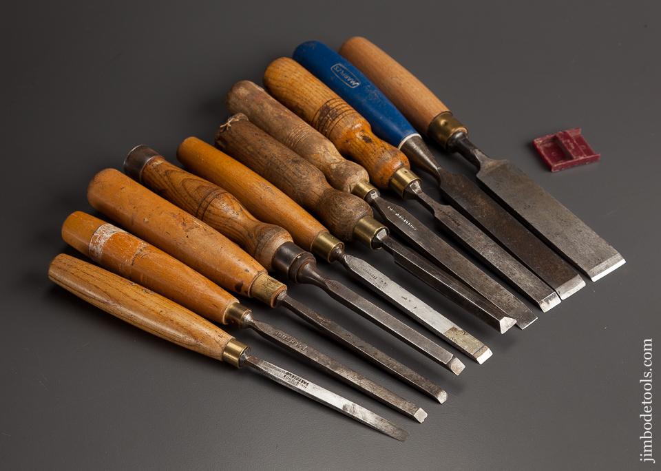 Ten Good Sharp Chisels - 78154