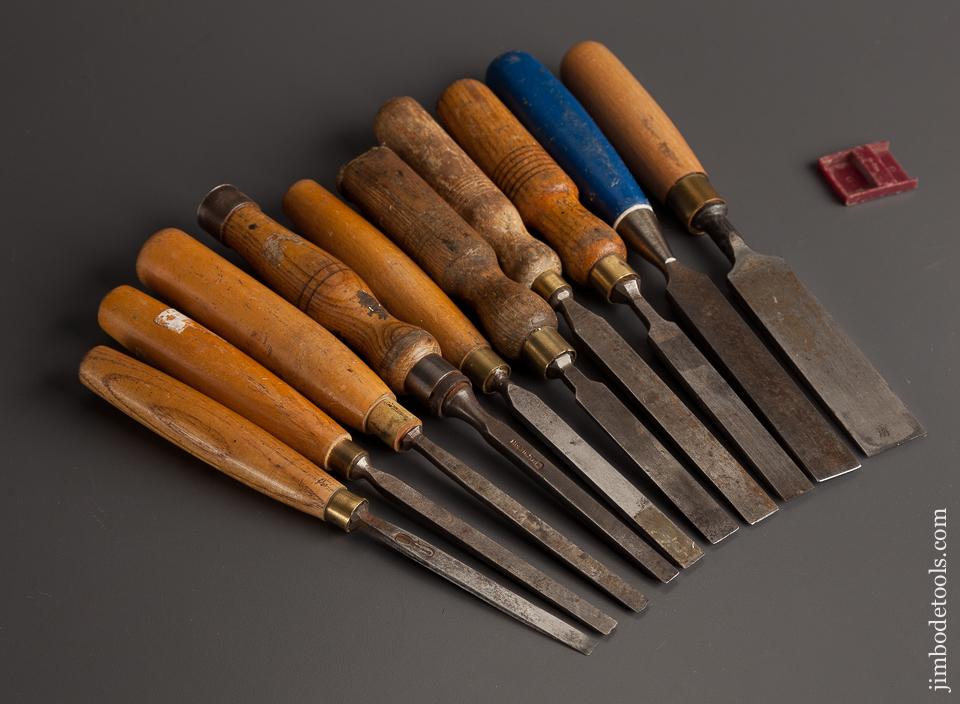 Ten Good Sharp Chisels - 78154