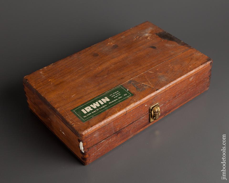 Complete Set of IRWIN Auger Bits in Original Box - 78161