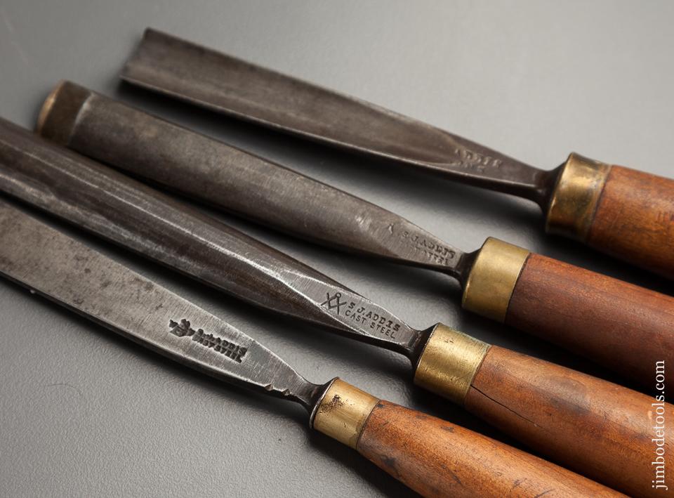 Set of Eleven ADDIS Carving Chisels and Gouges - 78163