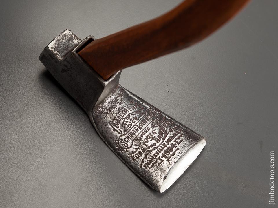 SCHULTE LOHOFF & CO. Miniature 12 1/2 x 4 7/8 inch Salesman's Sample Embossed Adze - 78229R