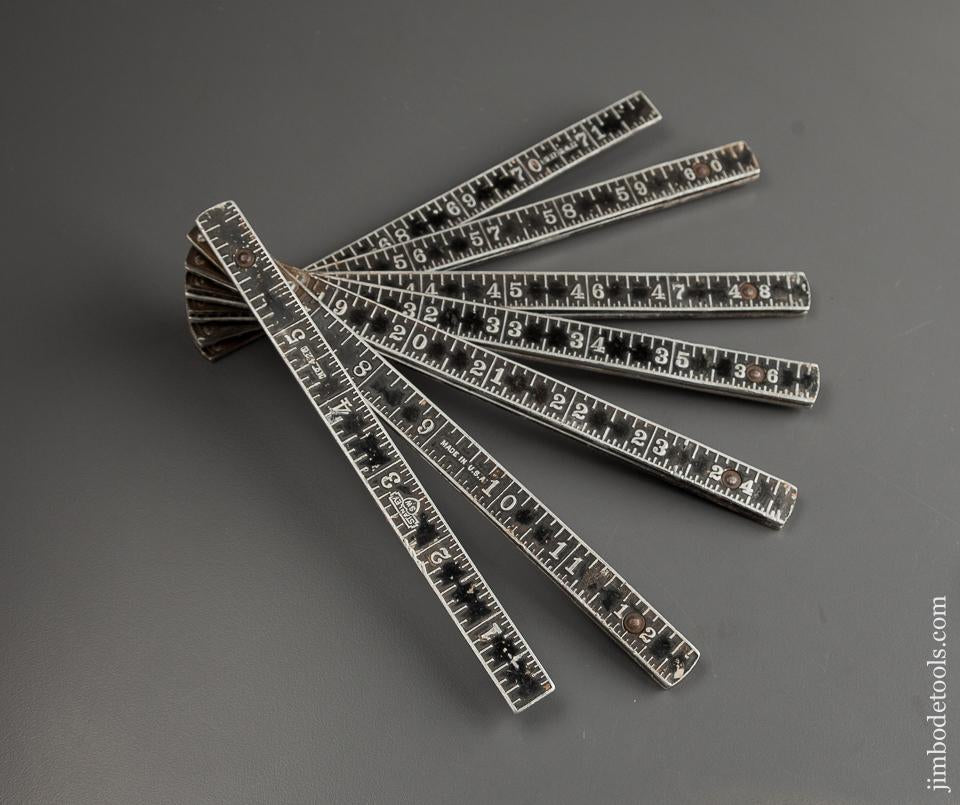 Six Foot STANLEY NO. 426 Aluminum Zig Zag Rule SWEETHEART - 78235R