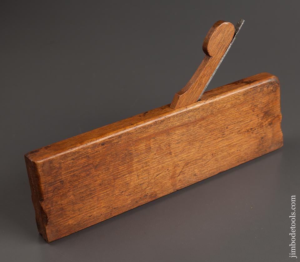 18th Century 9 7/8 inch Yellow Birch Complex Molding Plane by B. DEAN Raynam MA circa 1786-1814 FANTASTIC - 78244RU