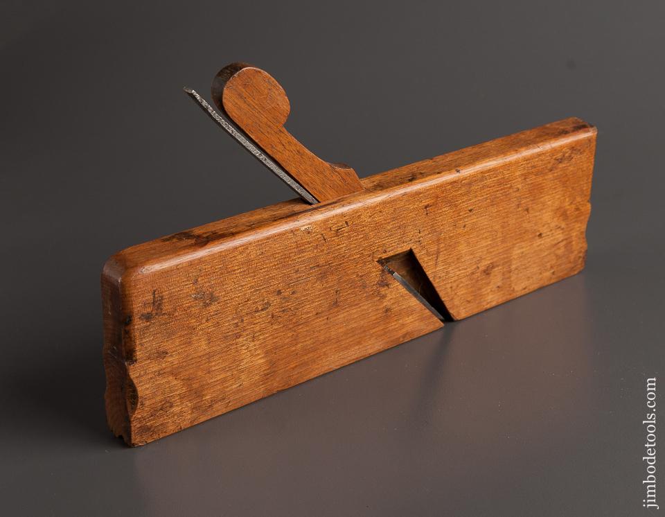 18th Century 9 7/8 inch Yellow Birch Complex Molding Plane by B. DEAN Raynam MA circa 1786-1814 FANTASTIC - 78244RU