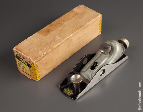 Mint! STANLEY No. 118P Block Plane with Decal in Original Box - 78246R