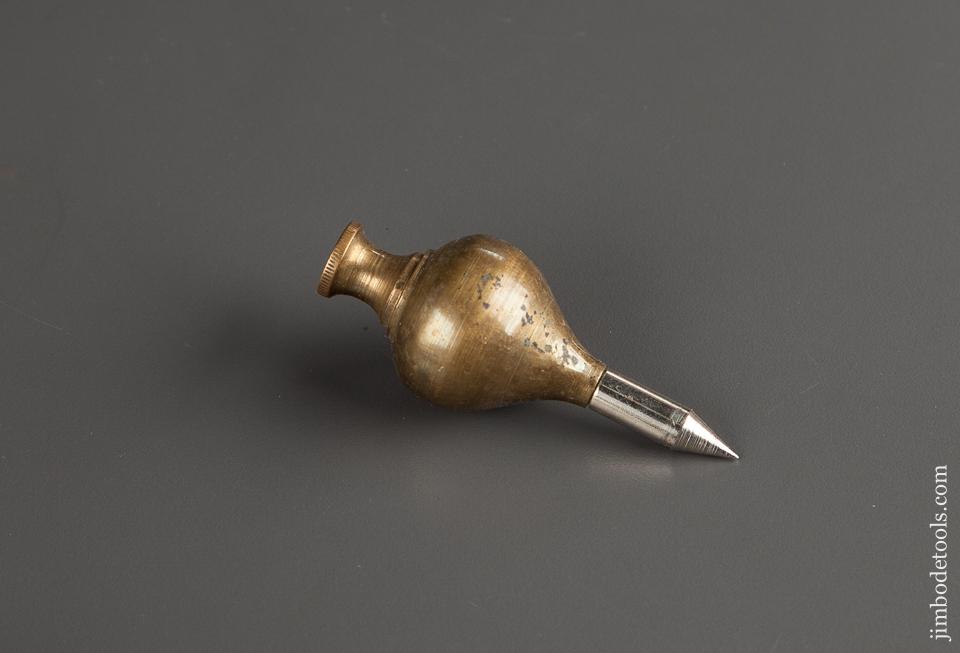 Three inch Five ounce MONUMENT Brass Plumb Bob - 51608