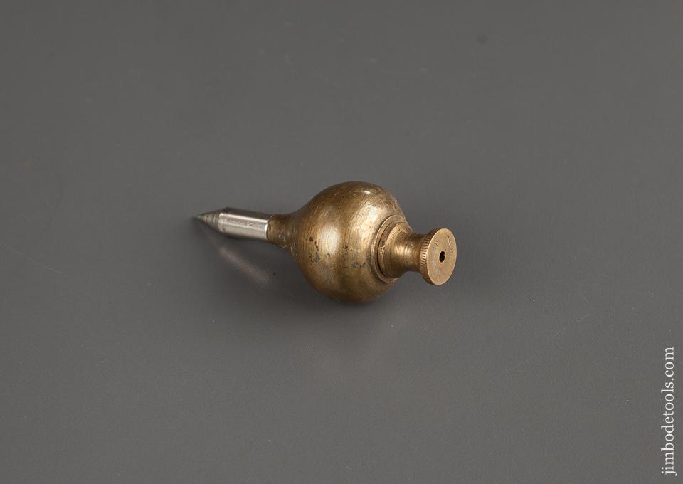 Three inch Five ounce MONUMENT Brass Plumb Bob - 51608