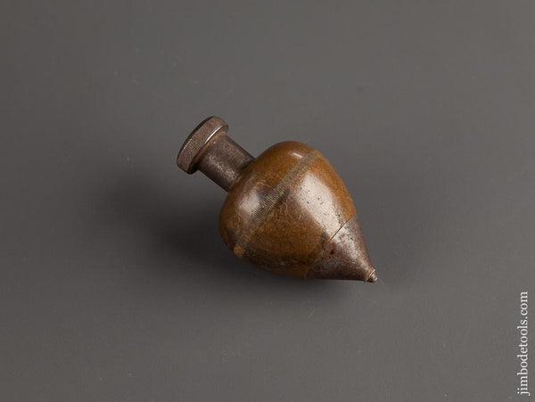 3 1/2 inch 18 ounce Brass and Iron Plumb Bob - 78263R