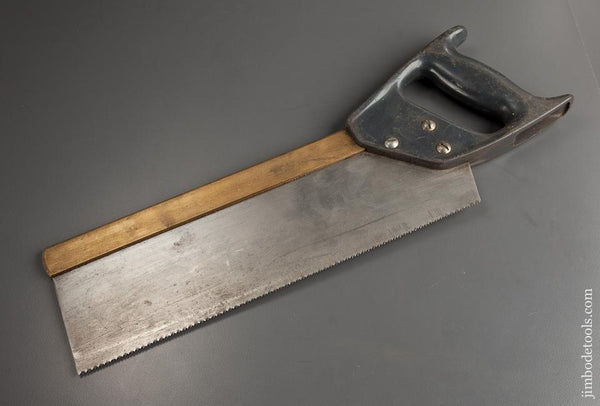Freshly Sharpened 13 point 12 inch Rip STANLEY Brass Back Dovetail Saw - 78267R