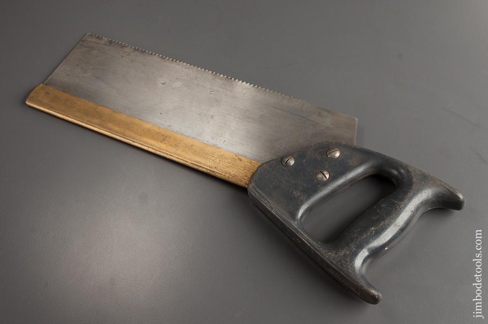 Freshly Sharpened 13 point 12 inch Rip STANLEY Brass Back Dovetail Saw - 78267R