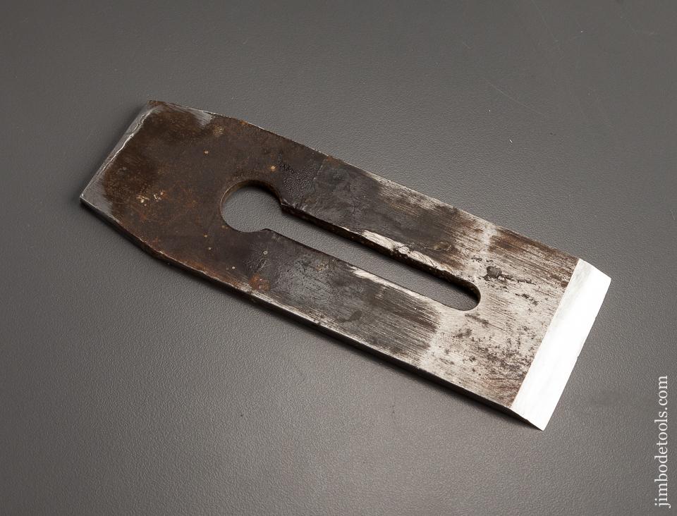 Thick Heavy Parallel Plane Iron by I&H SORBY for Infill Planes 2 1/4 inches Wide - 78352