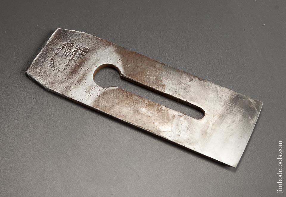 Thick Heavy Parallel Plane Iron by CHARLES TAYLOR for Infill Planes 2 1/4 inches Wide - 78353