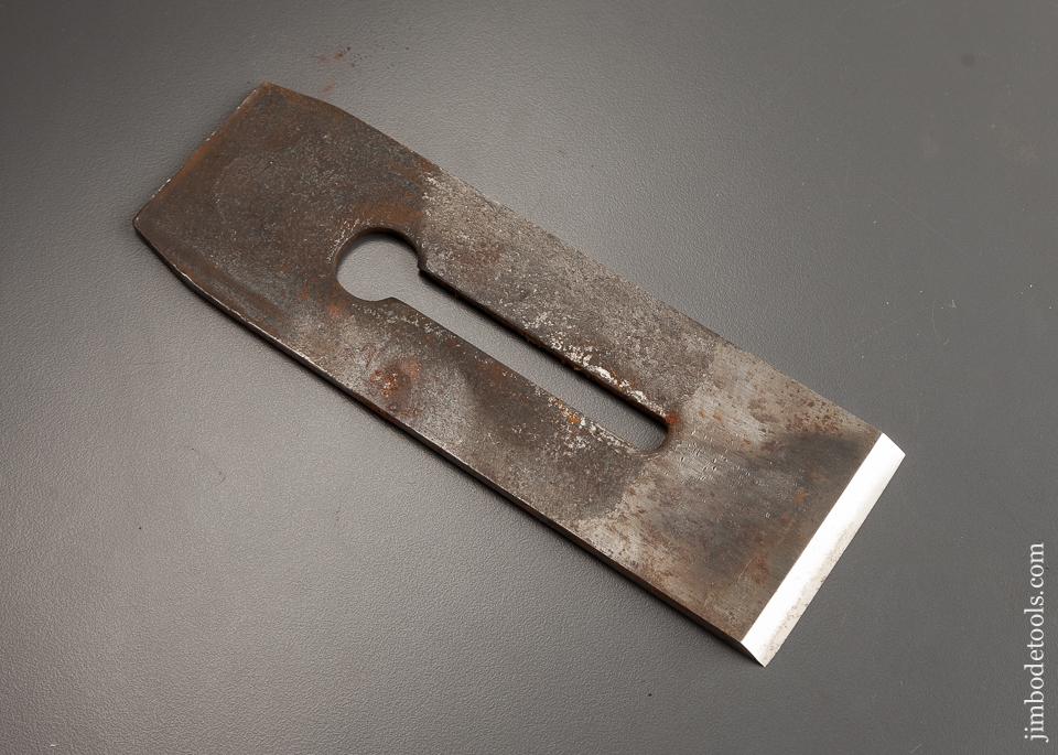 Thick Heavy Parallel Plane Iron by WOODCOCK for Infill Planes 2 1/2 inches Wide - 78354
