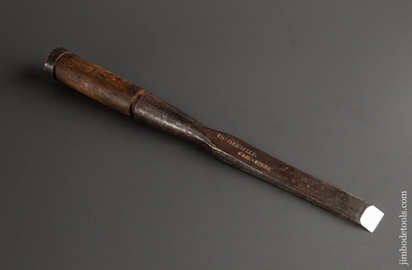 Early 1 x 14 3/4 inch UNDERHILL Laminated Heavy Framing Chisel - 78365