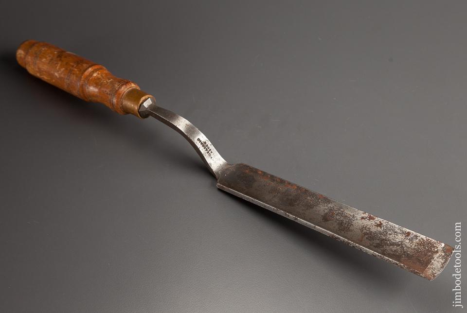 1 1/4 x 17 inch CARRICK & CRAIG GLASGOW Crank Neck Paring Gouge - 78379