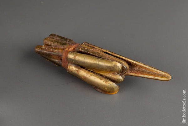 Seven Piece Chair maker's Spoon Bit Set MINT Encased in Vinyl Dip! - 78380